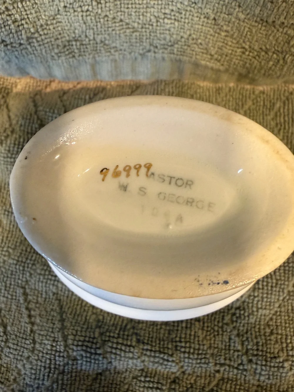 W.S. George Pottery Company vintage george